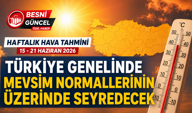 Önümüzdeki Hafta Yurt Genelinde Sıcaklıklar Artacak