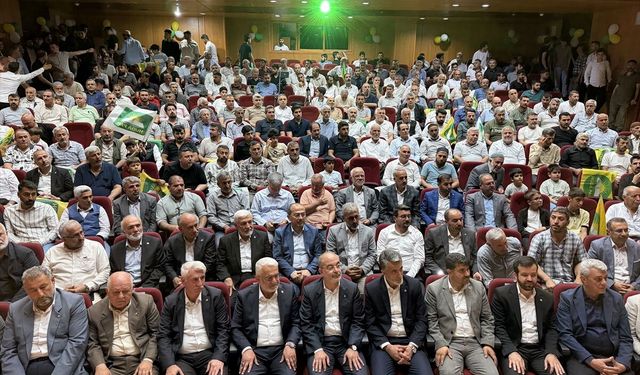 HÜDA PAR Lideri Yapıcıoğlu Kahta Kongresinde