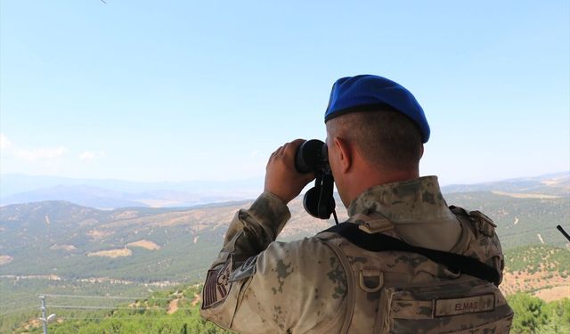 Kilis'te Ormanlarda 7/24 Yangın Nöbeti