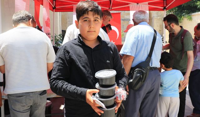 Kilis'te Muharrem Ayı Aşure İkramı