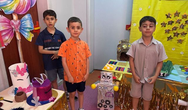 Kurtalan'da Öğrenci Çalışmaları Sergisi