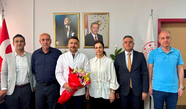 Mardin Sağlık Müdürü Yeni Başhekime Başarı Diledi