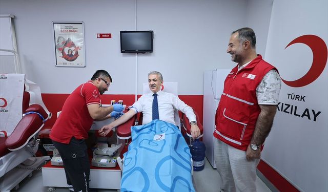 Mardin'de Kan Bağışı Kampanyası Büyük İlgi Gördü