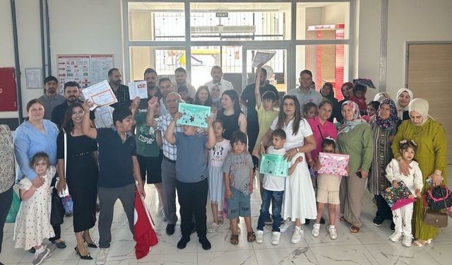 Özel Öğrenciler Karne Sevinci Yaşadı