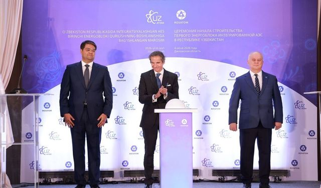 Özbekistan İlk Nükleer Güç Santrali İnşaatına Başladı