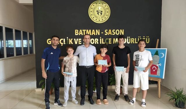 Sason'da Başarılı Sporcular Ödüllendirildi