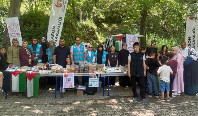 Sason'dan Gazze'ye Anlamlı Destek Kermesi