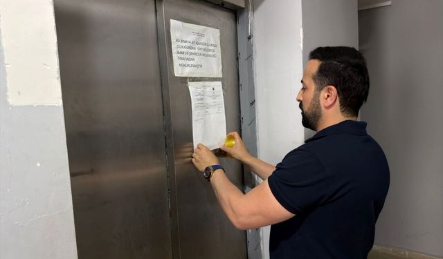 Siirt'te asansör denetimi: Çoğu güvensiz çıktı