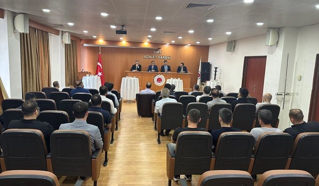 Siirt Adliyesi Uzlaştırmacıların Günü'nü Kutladı