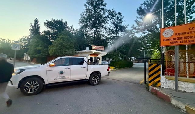 Siirt'te haşereyle mücadele çalışmaları hız kesmiyor