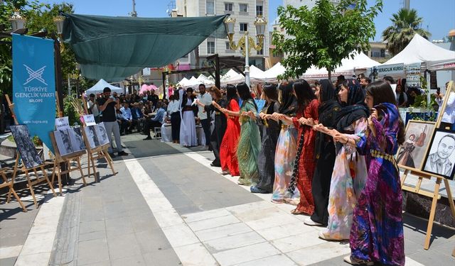 Silopi'de 'Hayat Boyu Öğrenme Haftası' sergisi açıldı