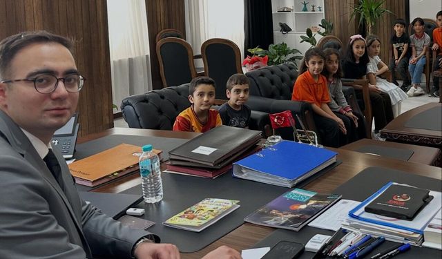 Sincikli Minik Yazarlardan Anlamlı Kitap Ziyareti