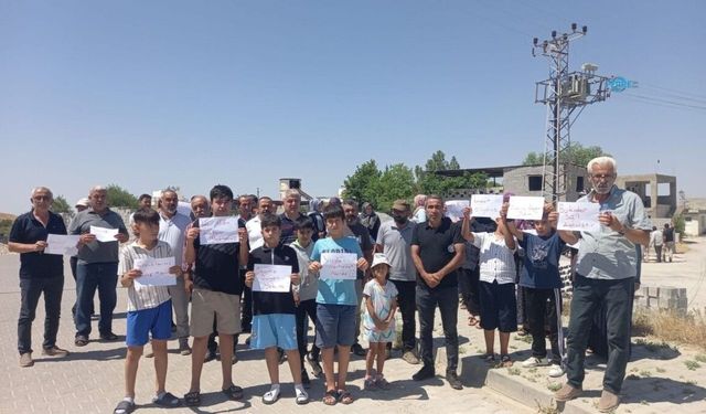 Toz ve Gürültü Tepkisi: Kahta'da Mahalleli Sokağa Çıktı