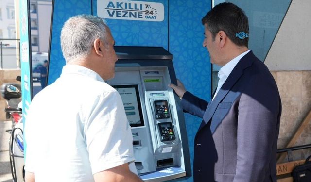 Adıyaman'da 8 Noktada Akıllı Vezne Hizmete Girdi
