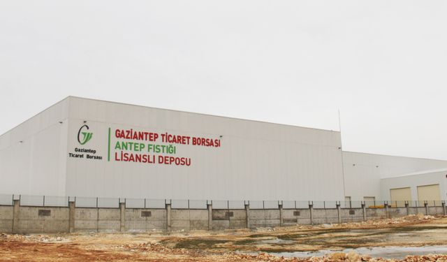 Antep Fıstığı Deposu Yeni Sezona Hazır