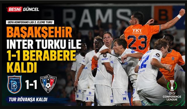 Başakşehir turu Finlandiya'ya bıraktı
