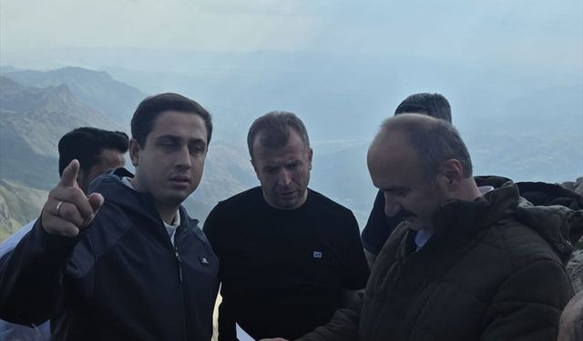 Vali Canalp'ten Mereto Dağı'nda Turizm İncelemesi