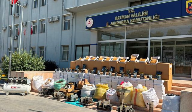 Batman'da kaçak ürün operasyonunda 2 şüpheliye işlem yapıldı