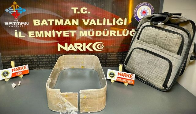 Batman'da Yasa Dışı Madde Ticaretine Tutuklama