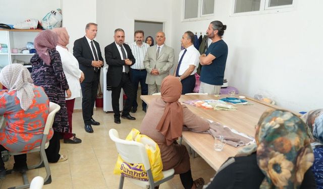 Besni ADEM'deki Kurslar Yerinde İncelendi