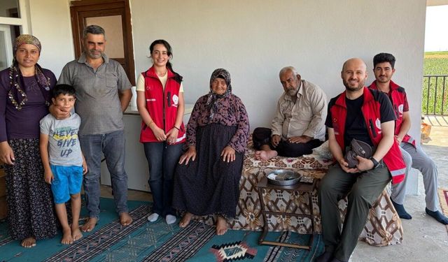Besni’de Şehit Hasan Gülten'in Annesine Ziyaret