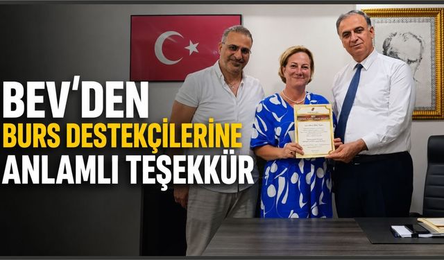 BEV, Burs Destekçilerine Teşekkür Programı Düzenledi