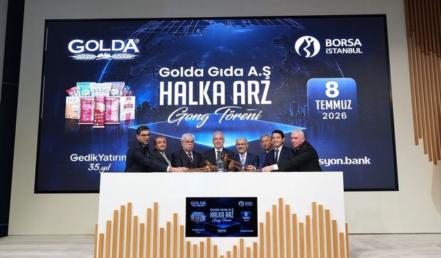 Golda Gıda Borsa İstanbul'da İşlem Görmeye Başladı