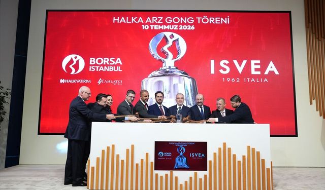 Borsa İstanbul'da gong İsvea Seramik ve Banyo Ürünleri Sanayi AŞ için çaldı