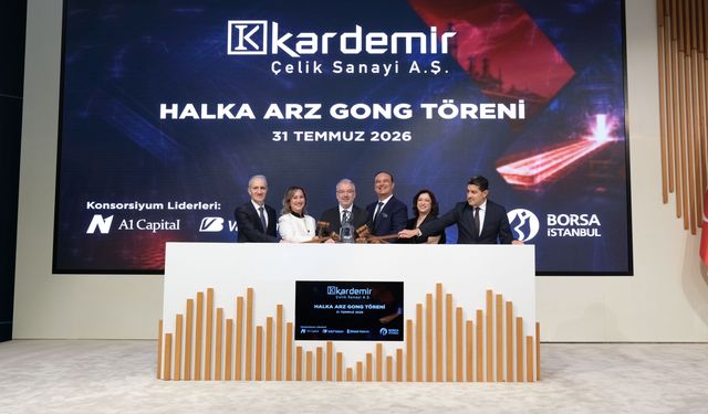 Kardemir Çelik Borsa İstanbul'da işlem görmeye başladı