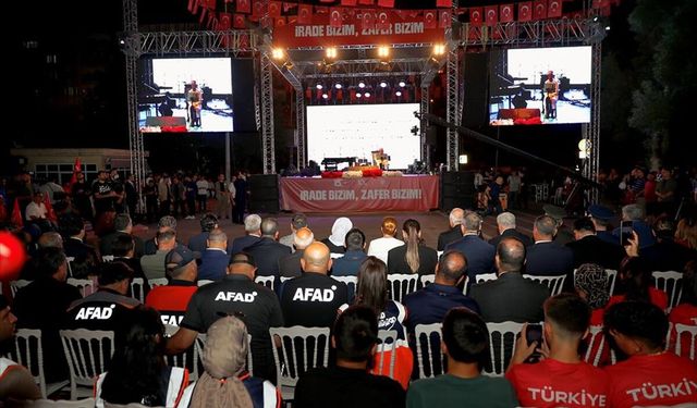 Diyarbakır ve Çevre İllerde 15 Temmuz Etkinlikleri