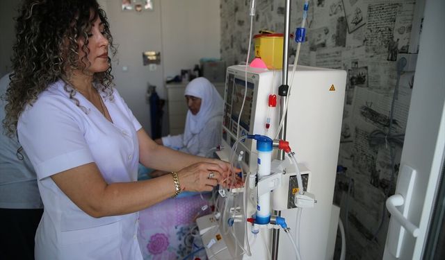 Diyarbakır'da böbrek yetmezliği hastaları evde aldıkları hemodiyaliz hizmetinden memnun