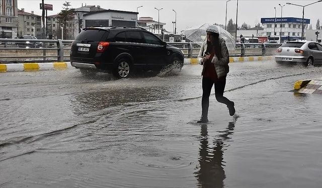 Doğu Anadolu İçin Kuvvetli Yağış Uyarısı
