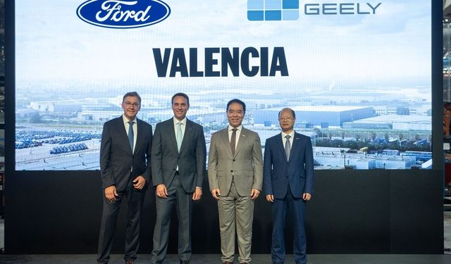 Ford ve Geely Auto İspanya'da Ortak Üretim İçin Anlaştı