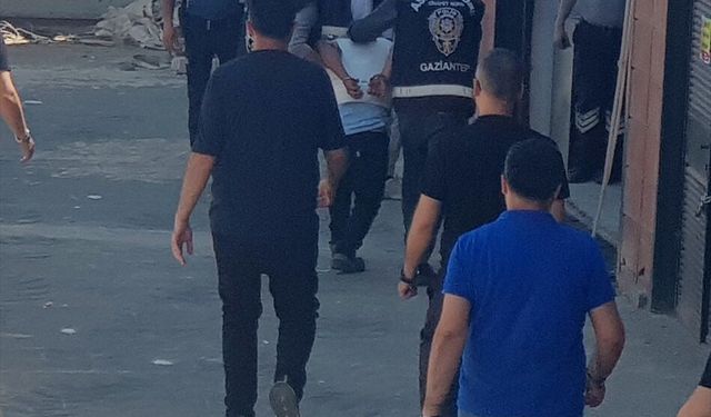 Gaziantep'teki Cinayet Zanlısı Yakalanıp Tutuklandı