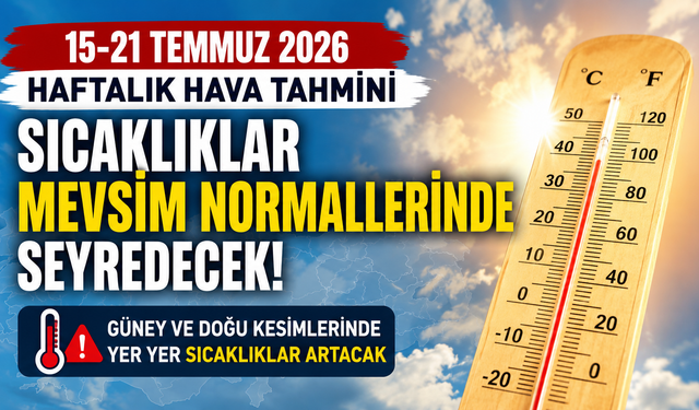 Meteoroloji'den Sıcak Hava Uyarısı: Güney ve Doğu Dikkat