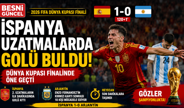 Dünya Kupası Finalinde Kilidi İspanya Açtı! Uzatmalarda 1-0