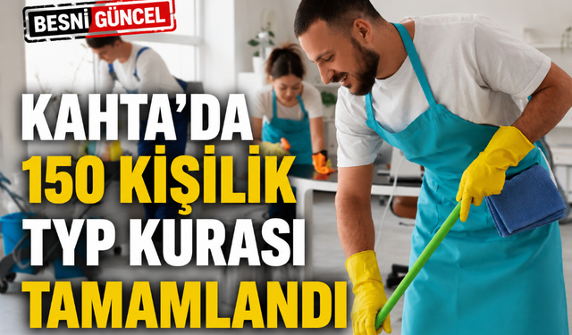 Kahta'da 150 Kişilik TYP Kurası Tamamlandı