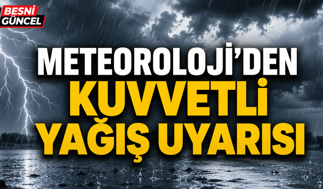 Yoğun sağanaklar birçok ilde etkili olacak