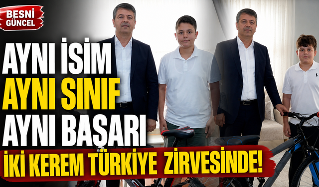 Adıyaman'ın İki Kerem'i LGS'de 500 Tam Puan Aldı