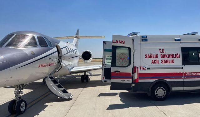 14 Günlük Bebek Ambulans Uçakla Sevk Edildi