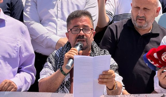 Mardin'den Gazze'ye Yönelik Saldırılara Sert Tepki