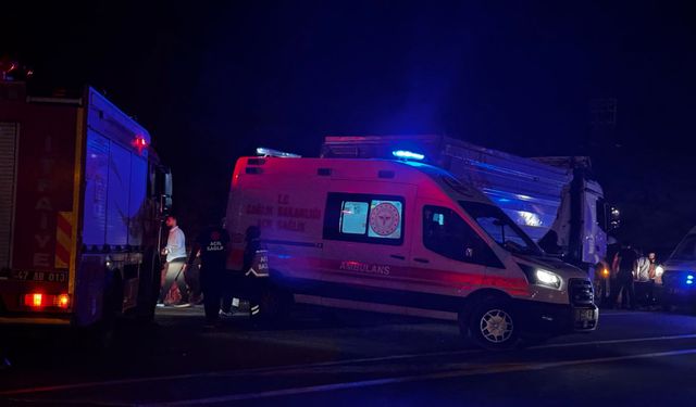 Mardin'de trafik kazasında 2 kişi hayatını kaybetti