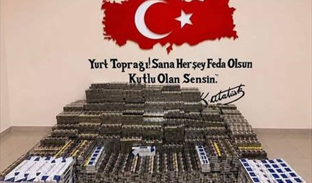 Mardin'de Kaçak Sigara Operasyonu: 4 Gözaltı