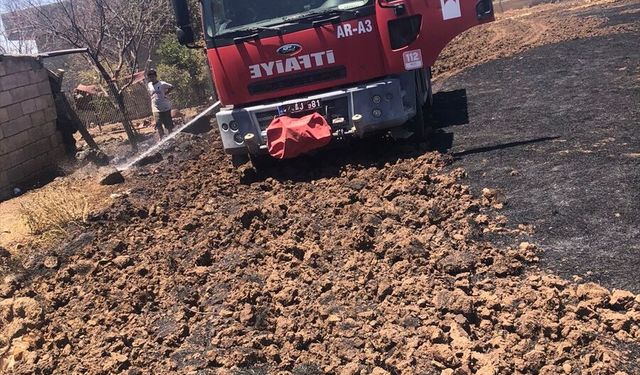 Mardin'de Çıkan Yangınlar Kontrol Altına Alındı