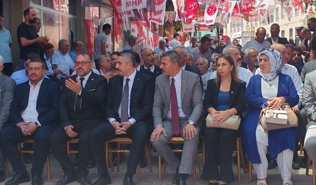 MHP Gerger İlçe Başkanlığına Hasan Kut Aslan Seçildi