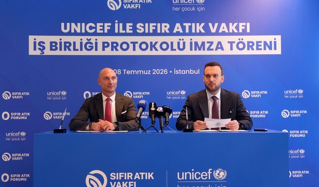 Sıfır Atık Vakfı ve UNICEF'ten Anlamlı İş Birliği
