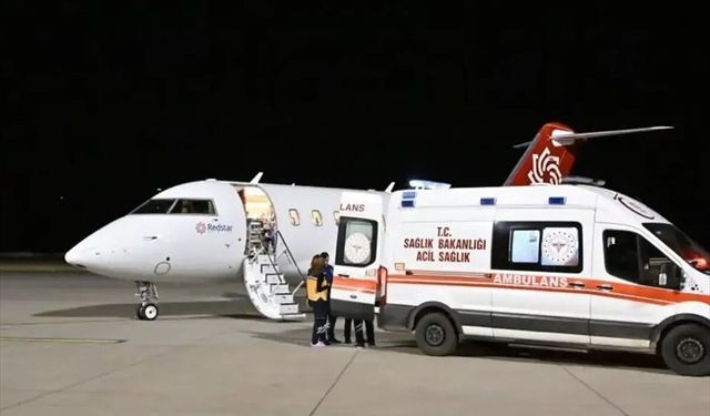 4 Aylık Kalp Hastası Bebek İstanbul'a Sevk Edildi