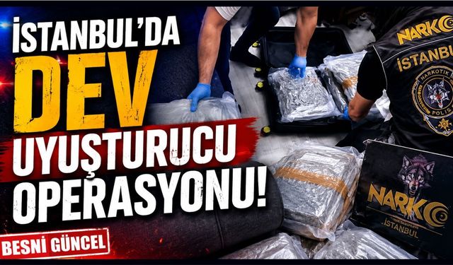 İstanbul'da 3 İlçede Narkotik Operasyonu: 7 Gözaltı