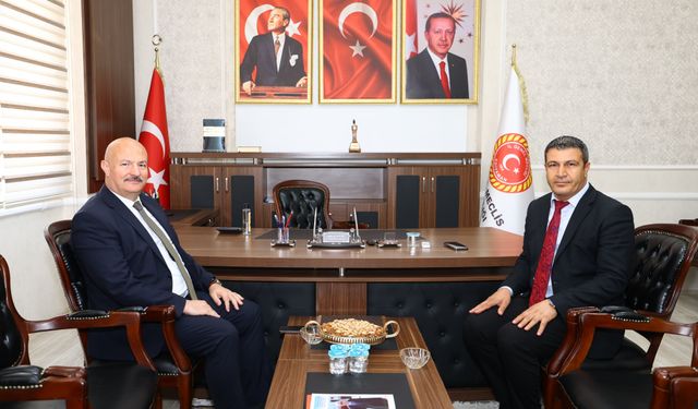 Vali Abdullah Küçük'ten Mehmet Kılınç'a Ziyaret