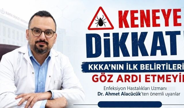 Yaz Aylarında Kene Tehlikesine Dikkat